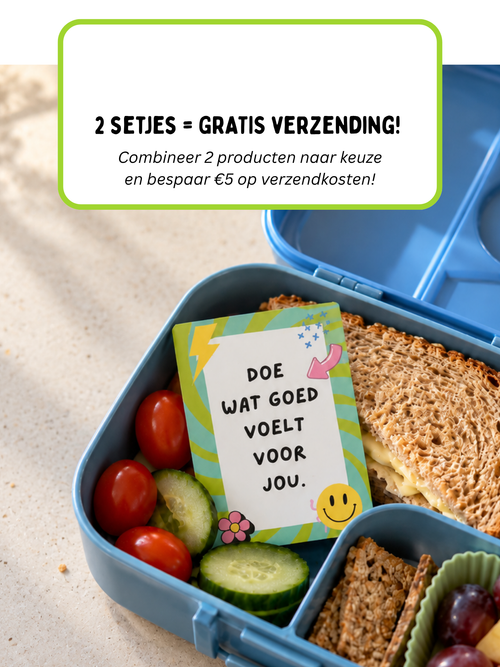 Lunchbox Affirmatiekaartjes| Terug op voorraad!
