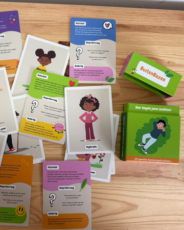 PRE-ORDER PRIJS |   BuitenBazen: 30 mindfulness-opdrachtkaarten voor buiten