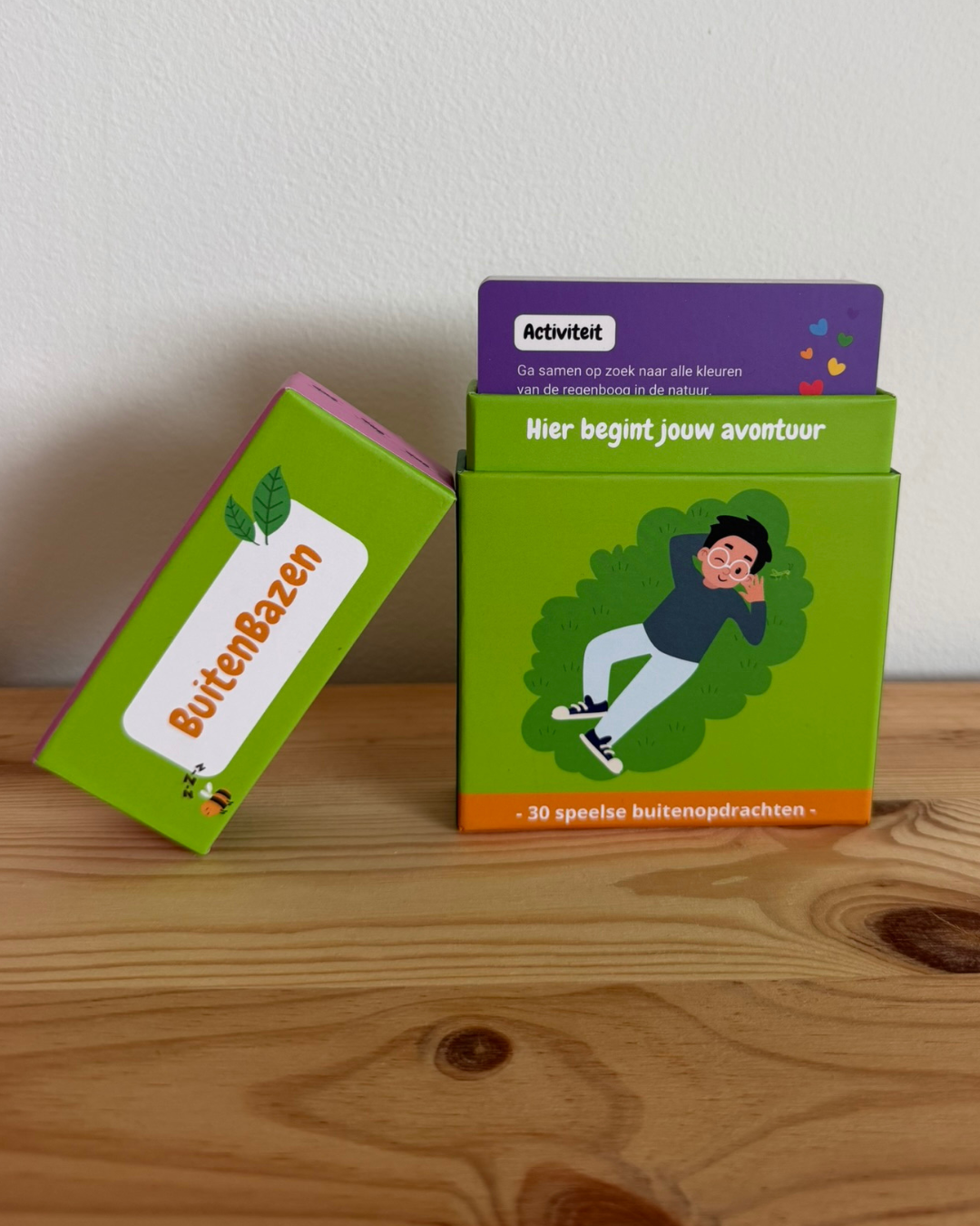 PRE-ORDER PRIJS |   BuitenBazen: 30 mindfulness-opdrachtkaarten voor buiten