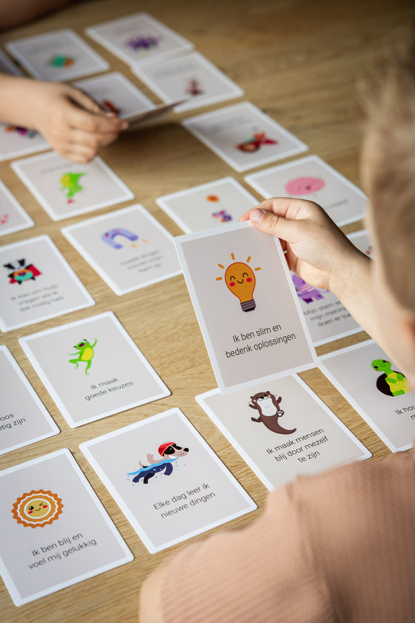 Affirmatiekaarten voor kids