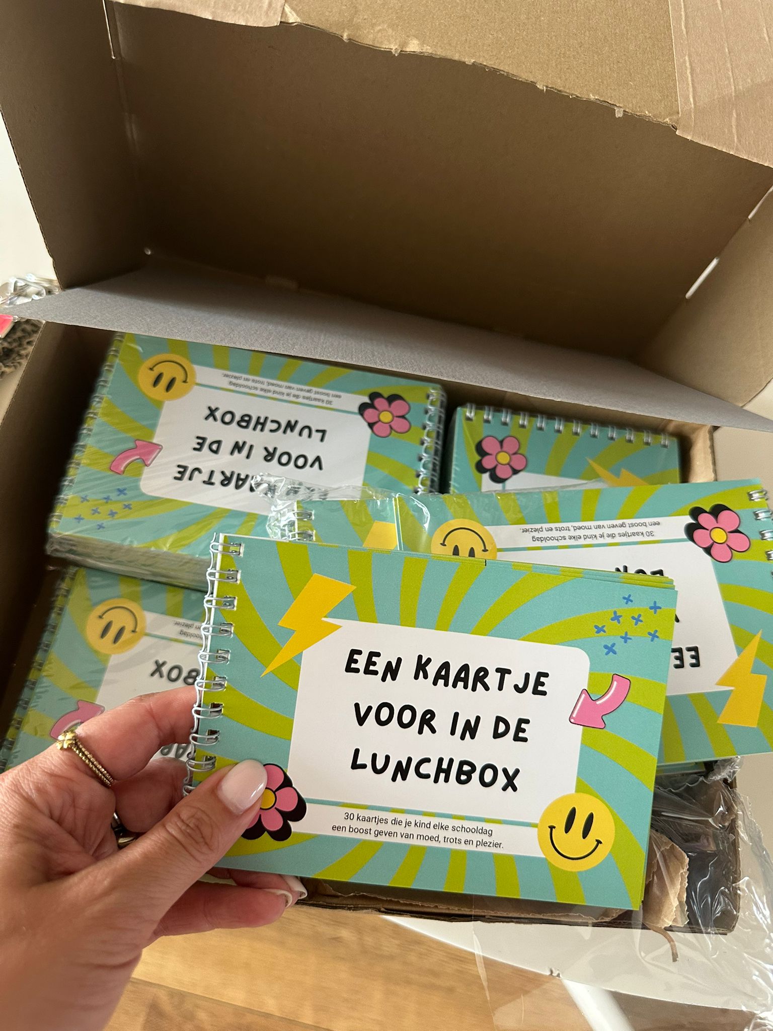Lunchbox Affirmatiekaartjes| Terug op voorraad!