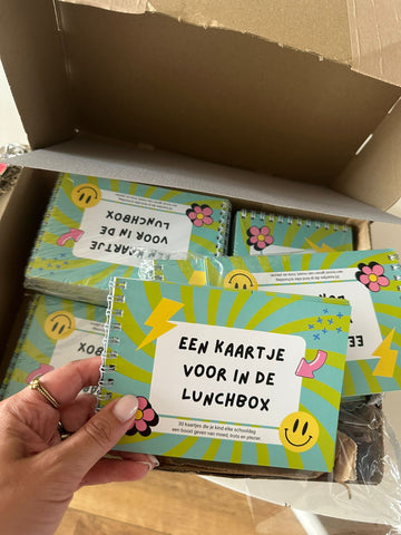 Lunchbox Affirmatiekaartjes| Terug op voorraad!